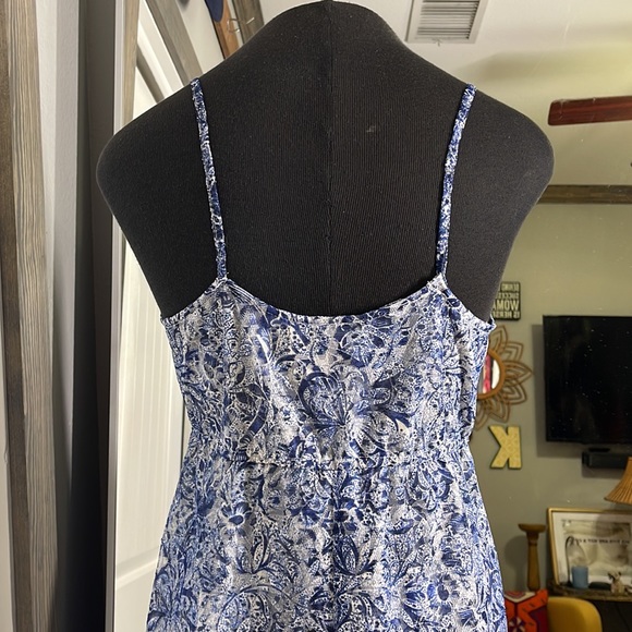 MM COUTURE Blue flowing dress Size: Small - Picture 3 of 9